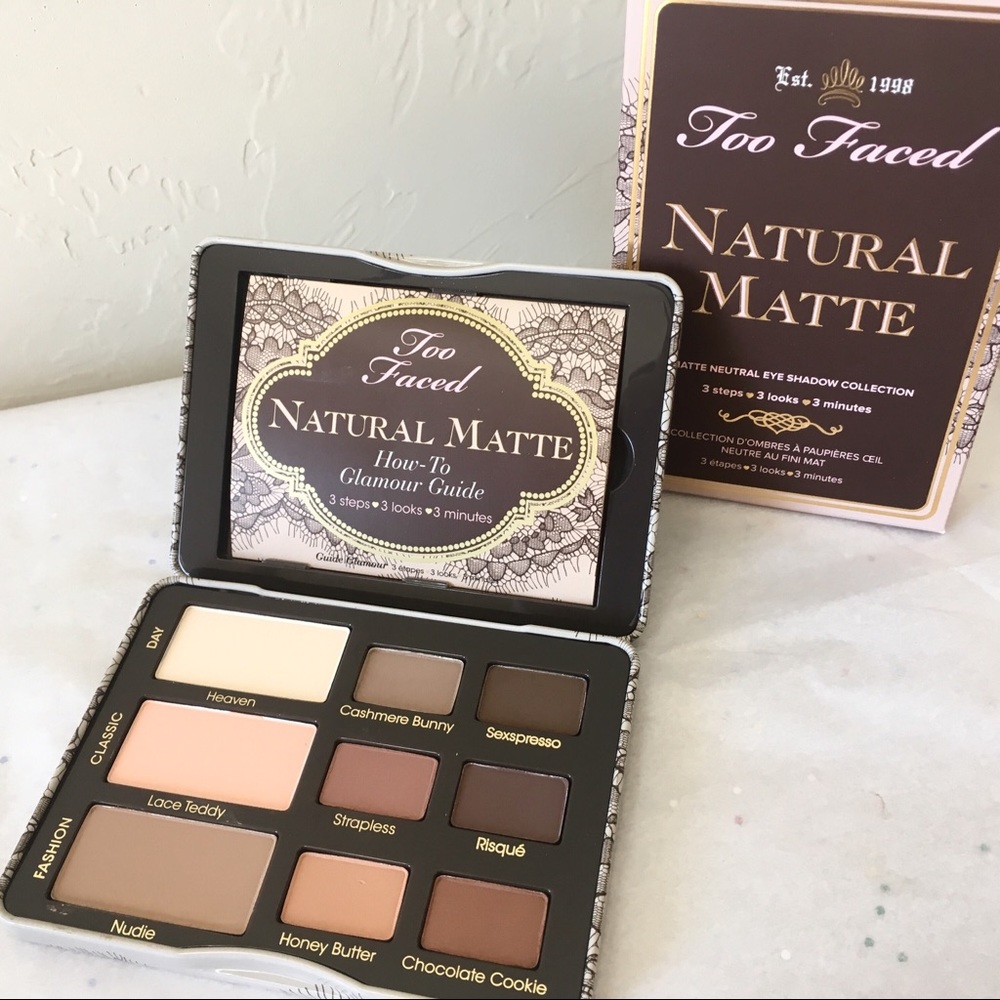 Too Faced Natural Matte eyeshadow Palette